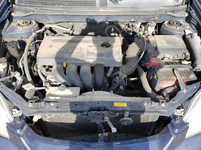 2T1KR38E84C215685 - 2004 TOYOTA COROLLA MA XR BLUE photo 11