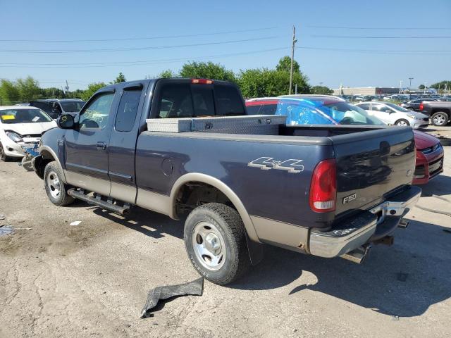 1FTRX18L31NA45560 - 2001 FORD F150 BLUE photo 2