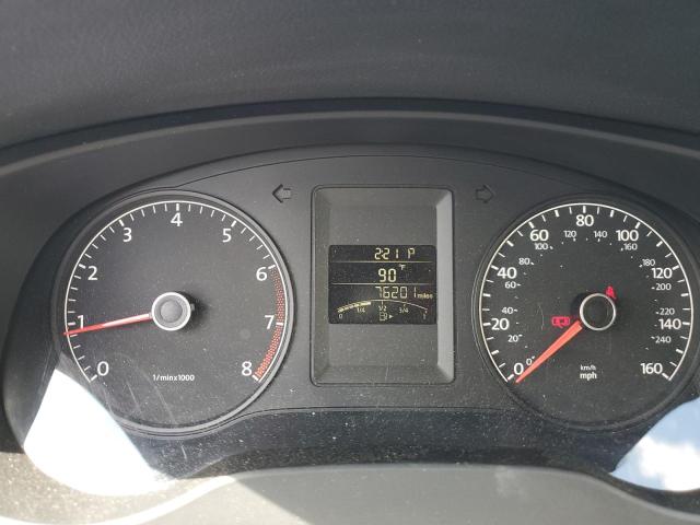 3VW2K7AJ5EM315073 - 2014 VOLKSWAGEN JETTA BASE 银色 照片 9