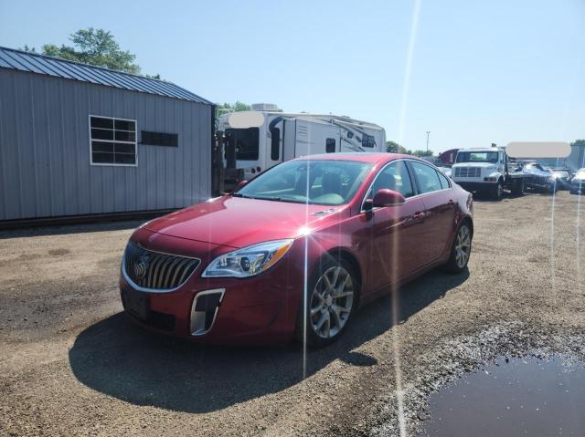 2G4GT5GX4F9263141 - 2015 BUICK REGAL GS მუქწითელი ფოტო 2