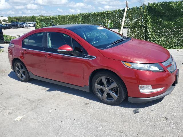 1G1RA6E4XCU116282 - 2012 CHEVROLET VOLT RED photo 4