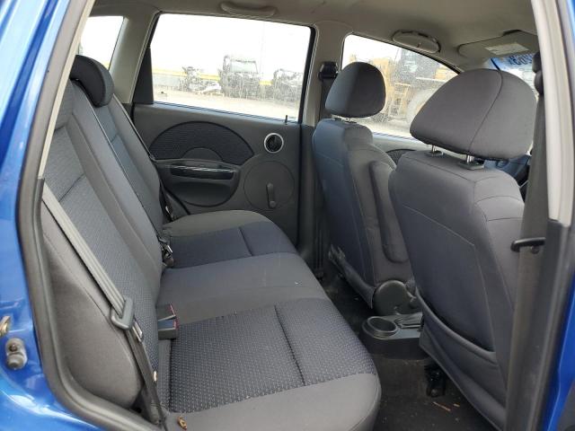 KL1TD66667B722739 - 2007 CHEVROLET AVEO BASE BLUE photo 10