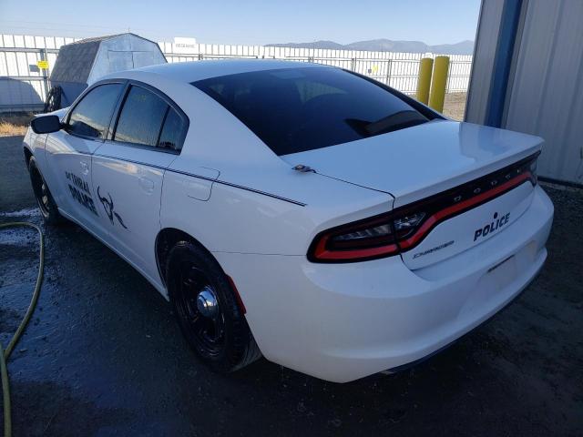 2C3CDXAT7GH293487 - 2016 DODGE CHARGER POLICE WHITE photo 3