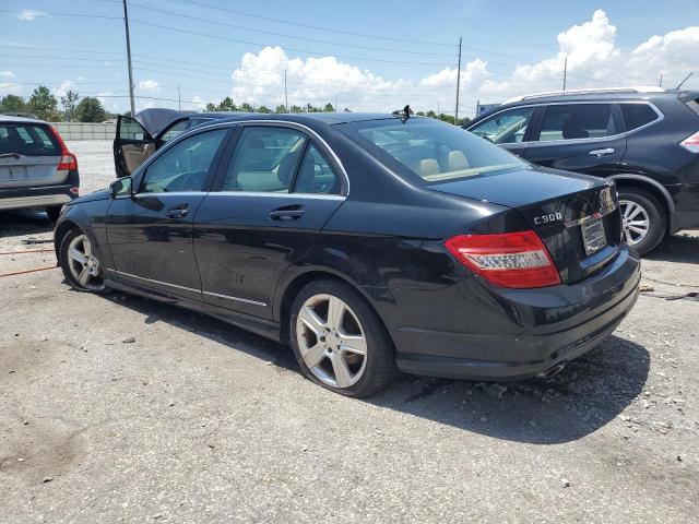 WDDGF8BB4AR100938 - 2010 MERCEDES-BENZ C 300 4MATIC BLACK photo 2