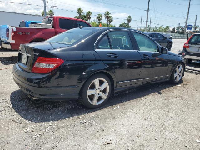 WDDGF8BB4AR100938 - 2010 MERCEDES-BENZ C 300 4MATIC BLACK photo 3