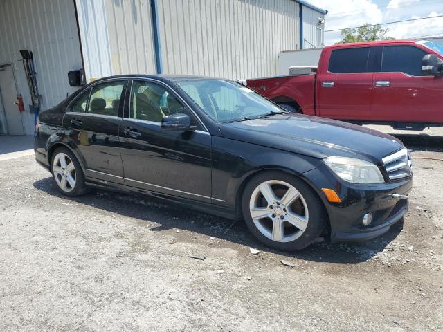 WDDGF8BB4AR100938 - 2010 MERCEDES-BENZ C 300 4MATIC BLACK photo 4