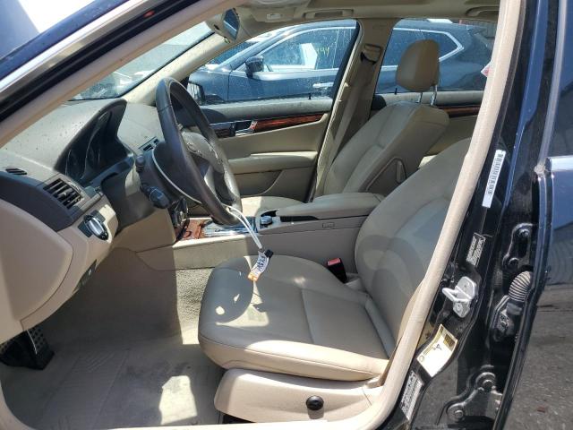 WDDGF8BB4AR100938 - 2010 MERCEDES-BENZ C 300 4MATIC BLACK photo 7