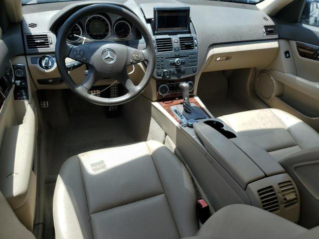 WDDGF8BB4AR100938 - 2010 MERCEDES-BENZ C 300 4MATIC BLACK photo 8
