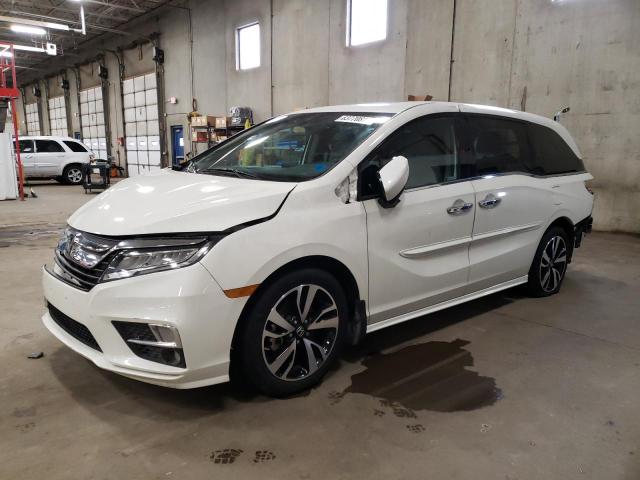 5FNRL6H99KB023625 - 2019 HONDA ODYSSEY ELITE WHITE photo 2