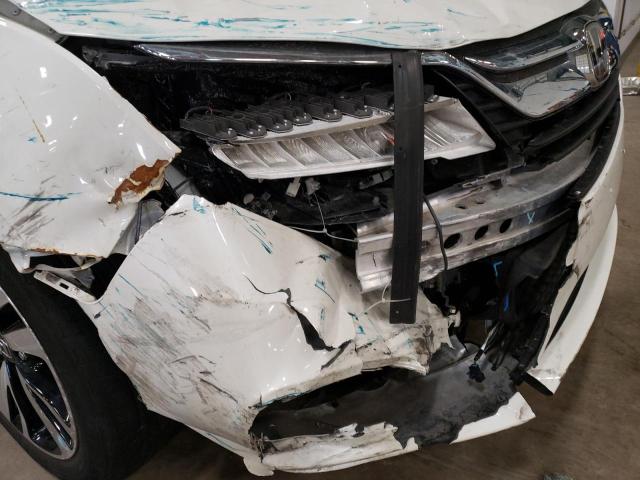 5FNRL6H99KB023625 - 2019 HONDA ODYSSEY ELITE Weiß Foto 9
