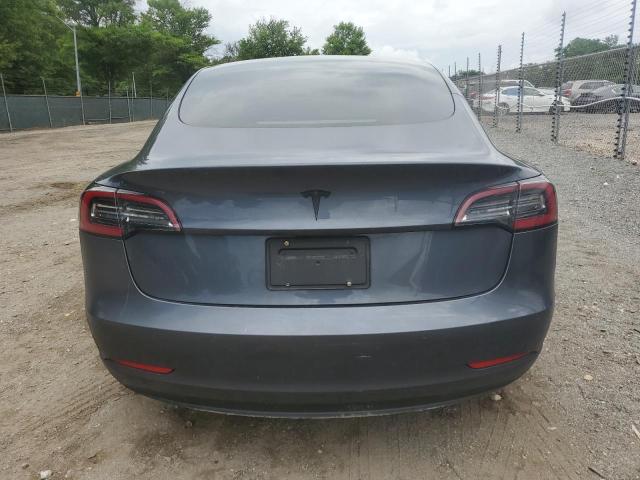 5YJ3E1EA2NF286898 - 2022 TESLA MODEL 3 灰色 照片 6