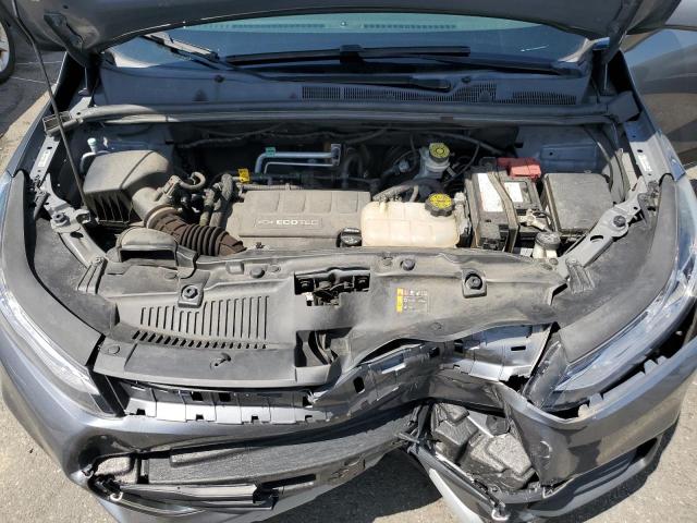 KL7CJPSB5KB838322 - 2019 CHEVROLET TRAX 1LT ნაცრისფერი ფოტო 12