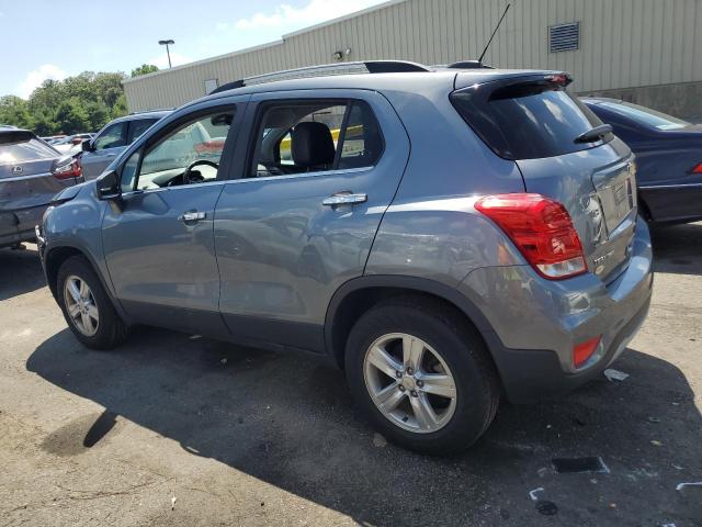 KL7CJPSB5KB838322 - 2019 CHEVROLET TRAX 1LT ნაცრისფერი ფოტო 2