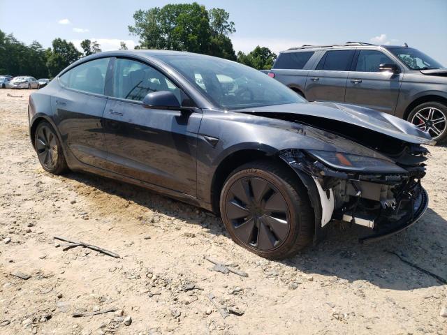 5YJ3E1EA4SF966782 - 2025 TESLA MODEL 3 GRAY photo 4