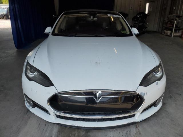5YJSA1H14EFP38272 - 2014 TESLA MODEL S Սպիտակ լուսանկար 5