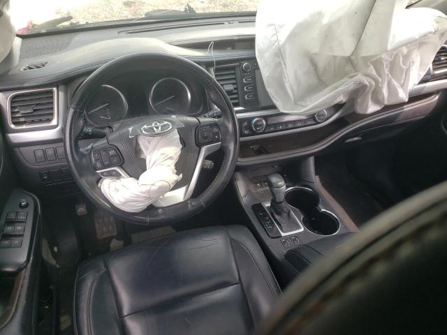 5TDJKRFH3GS506588 - 2016 TOYOTA HIGHLANDER XLE Արծաթագույն լուսանկար 8