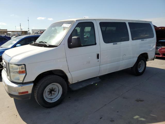 1FMNE1BWXCDA93133 - 2012 FORD ECONOLINE E150 WAGON WHITE photo 1