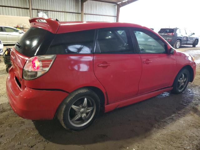 2T1KR32E85C374250 - 2005 TOYOTA COROLLA MA XR RED photo 3