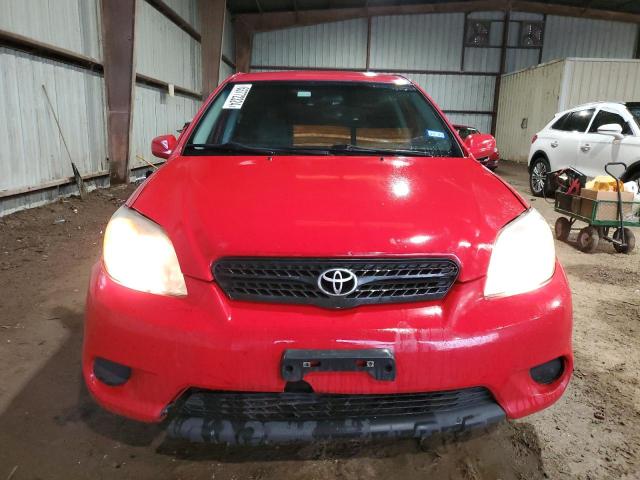 2T1KR32E85C374250 - 2005 TOYOTA COROLLA MA XR RED photo 5