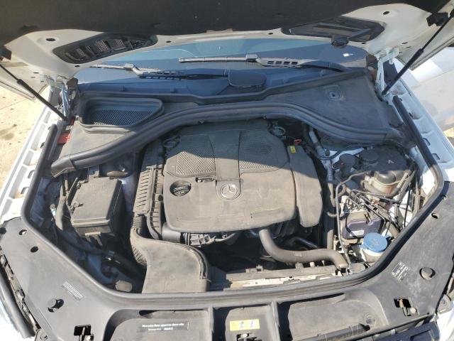 4JGDA5HB3FA569389 - 2015 MERCEDES-BENZ ML 350 4MATIC WHITE photo 12
