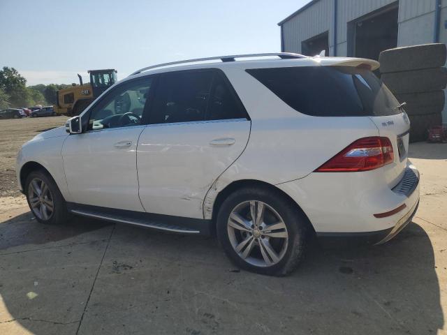 4JGDA5HB3FA569389 - 2015 MERCEDES-BENZ ML 350 4MATIC WHITE photo 2