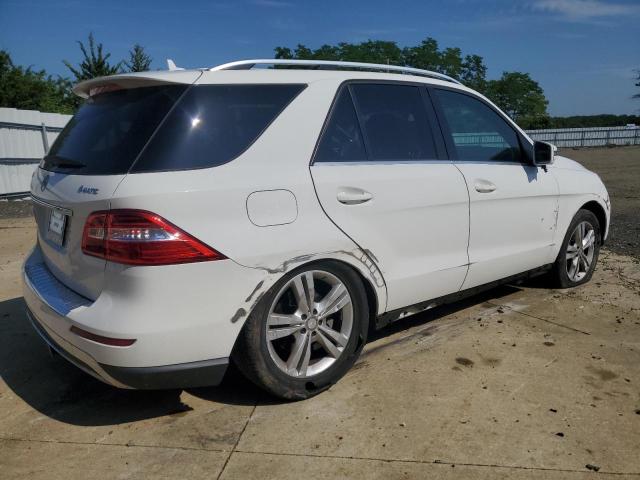 4JGDA5HB3FA569389 - 2015 MERCEDES-BENZ ML 350 4MATIC WHITE photo 3