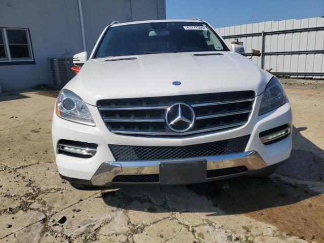 4JGDA5HB3FA569389 - 2015 MERCEDES-BENZ ML 350 4MATIC WHITE photo 5