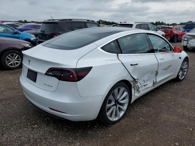 5YJ3E1EB1LF621073 - 2020 TESLA MODEL 3 Blanco foto 3