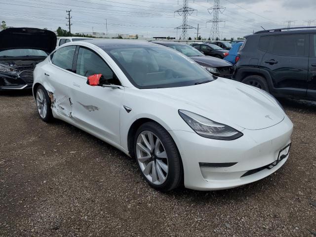 5YJ3E1EB1LF621073 - 2020 TESLA MODEL 3 Blanco foto 4