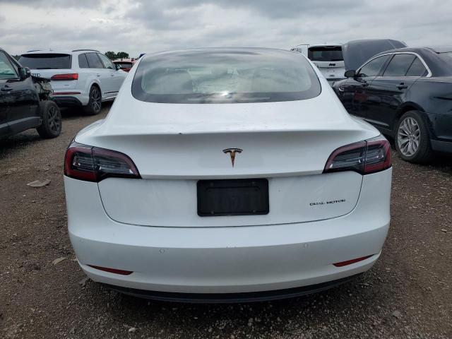5YJ3E1EB1LF621073 - 2020 TESLA MODEL 3 Blanco foto 6