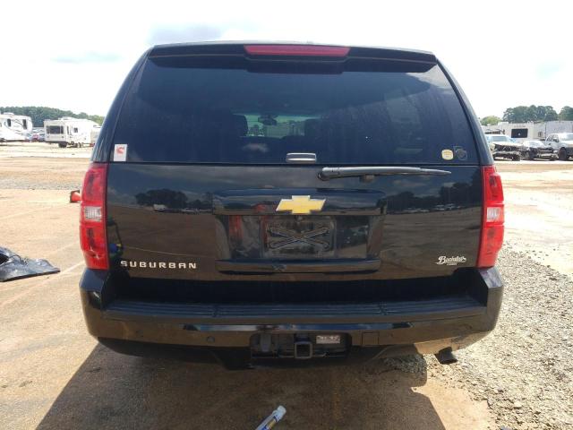 1GNWKMEG2DR305302 - 2013 CHEVROLET SUBURBAN K2500 LT BLACK photo 6