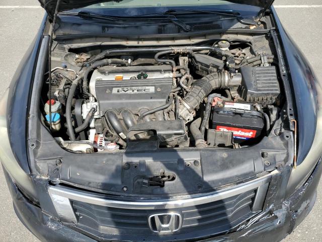 1HGCP26828A107690 - 2008 HONDA ACCORD EXL BLACK photo 11