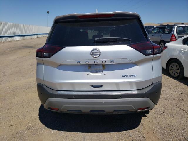 5N1BT3BB4PC772473 - 2023 NISSAN ROGUE SV SILVER photo 6