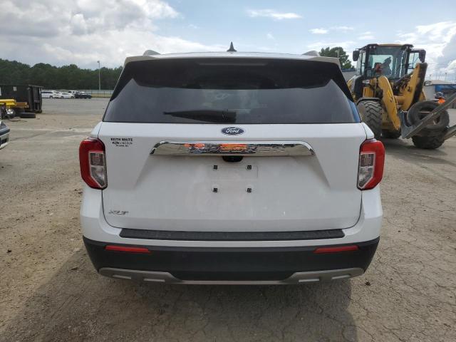 1FMSK7DH4NGA52799 - 2022 FORD EXPLORER XLT WHITE photo 6