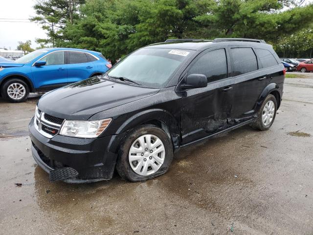 3C4PDCABXLT207412 - 2020 DODGE JOURNEY SE BLACK photo 1