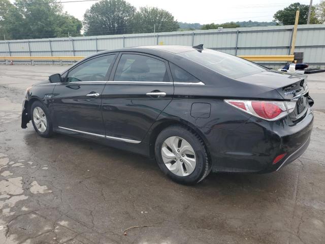 KMHEC4A44EA114120 - 2014 HYUNDAI SONATA HYBRID BLACK photo 2