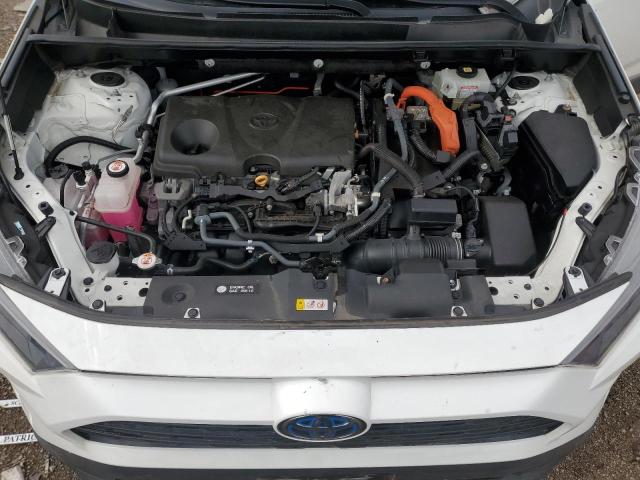 4T3LWRFV6MU020838 - 2021 TOYOTA RAV4 LE WHITE photo 12