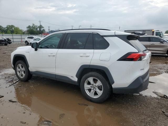 4T3LWRFV6MU020838 - 2021 TOYOTA RAV4 LE WHITE photo 2