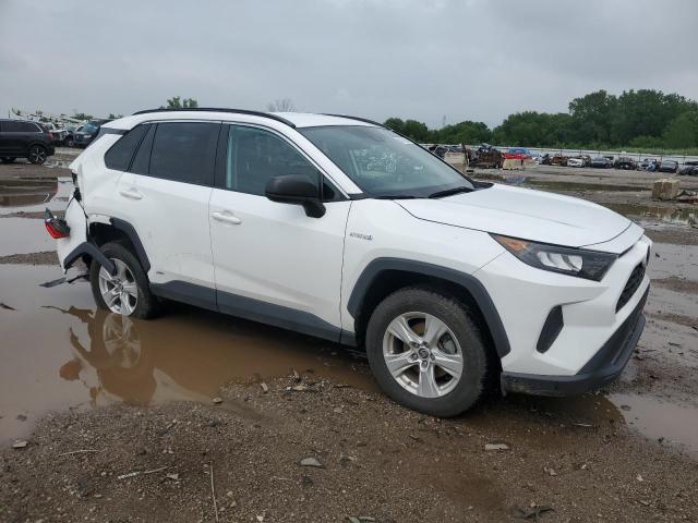 4T3LWRFV6MU020838 - 2021 TOYOTA RAV4 LE WHITE photo 4