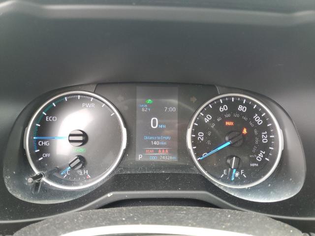 4T3LWRFV6MU020838 - 2021 TOYOTA RAV4 LE WHITE photo 9