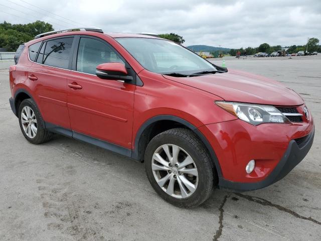 2T3DFREV8EW166178 - 2014 TOYOTA RAV4 LIMITED RED photo 4