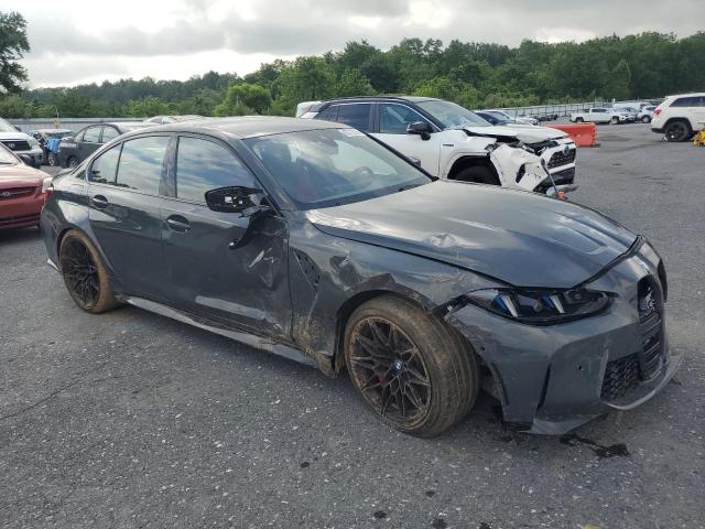 WBS33HJ0XSFV18515 - 2025 BMW M3 COMPETITION GRAY photo 4