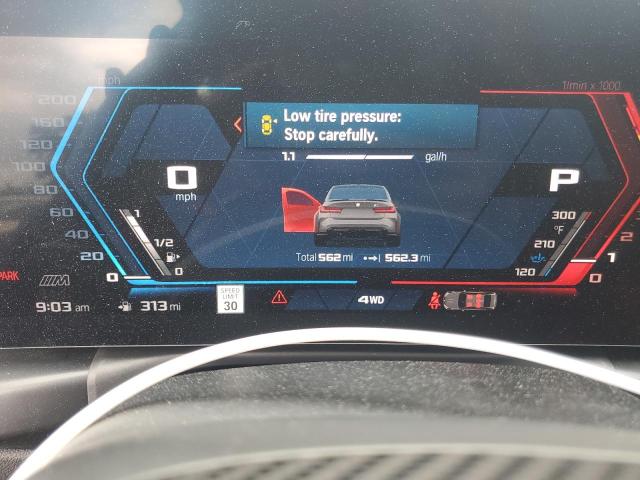 WBS33HJ0XSFV18515 - 2025 BMW M3 COMPETITION GRAY photo 9