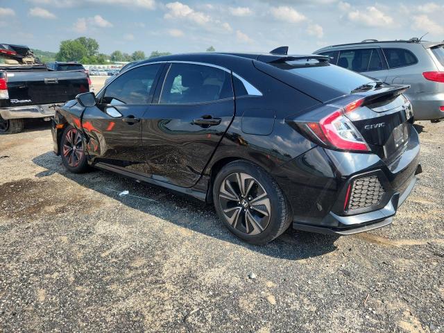 SHHFK7H54JU223625 - 2018 HONDA CIVIC EX შავი ფოტო 2