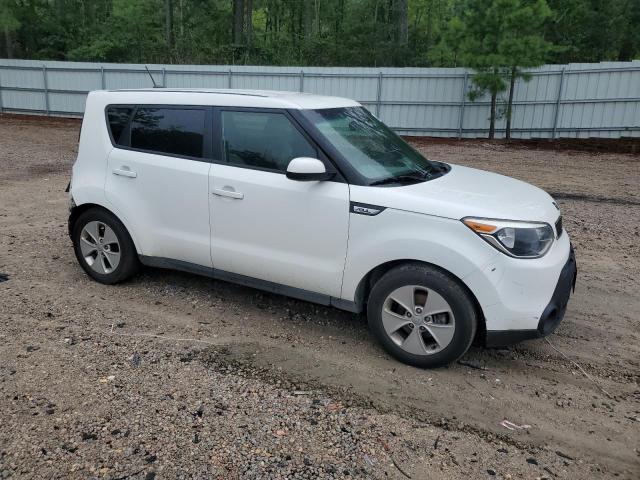 KNDJN2A20F7123606 - 2015 KIA SOUL WHITE photo 4