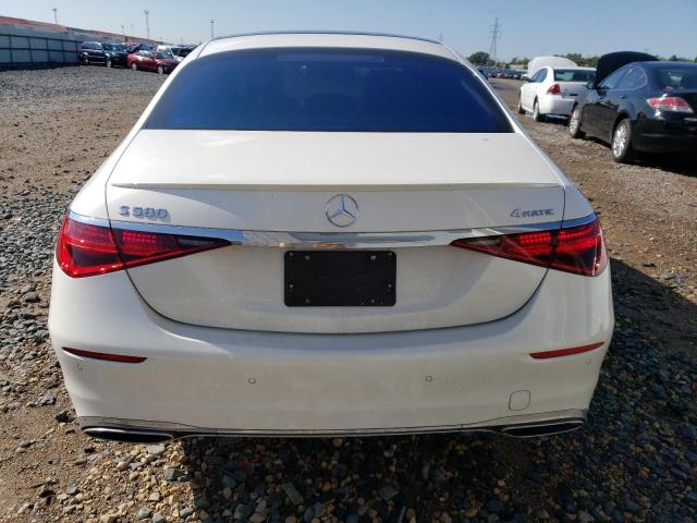 W1K6G7GB4NA137276 - 2022 MERCEDES-BENZ S 580 4MATIC WHITE photo 6