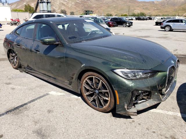 WBY43AW03RFS10266 - 2024 BMW I4 EDRIVE 35 GREEN photo 4