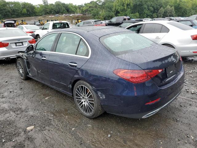 W1KAF4HB2NR048009 - 2022 MERCEDES-BENZ C 300 4MATIC BLUE photo 2