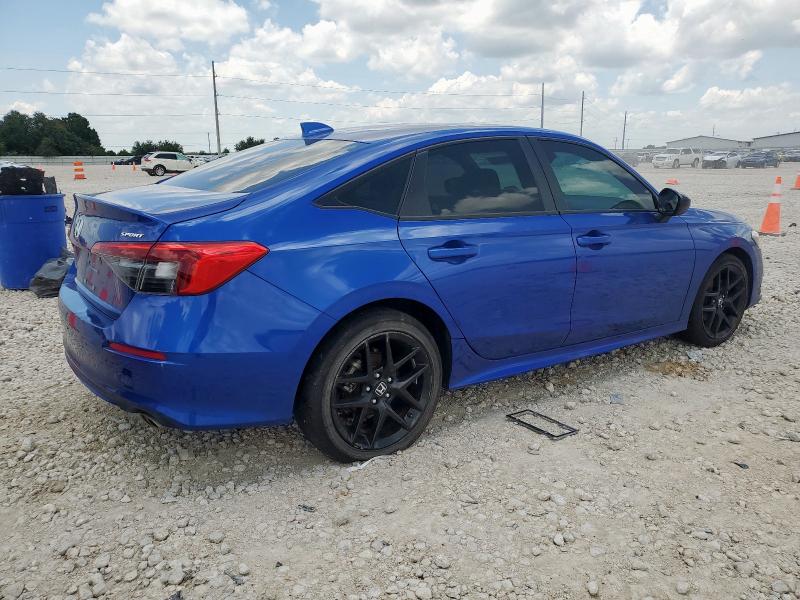 2HGFE2F58RH546985 - 2024 HONDA CIVIC SPORT Синій фото 3