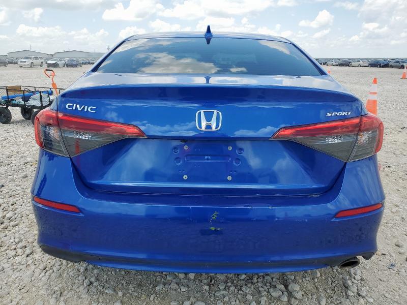 2HGFE2F58RH546985 - 2024 HONDA CIVIC SPORT Синій фото 6